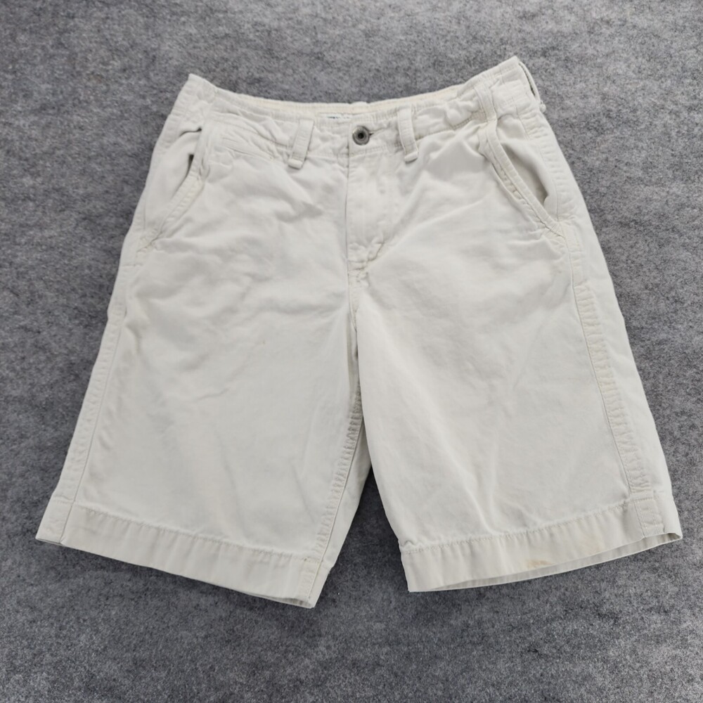 American Eagle Shorts Mens 30 Khaki Chino Longer Length